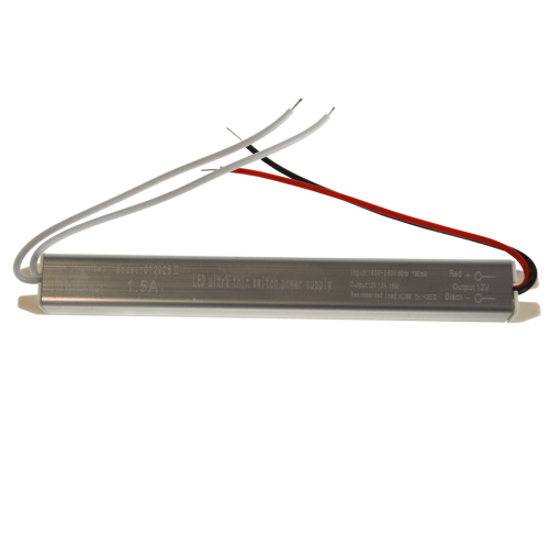 Zasilacz 12V 1,5A 18W super slim IP20