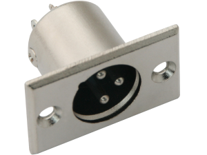 Wtyk XLR panelowy metal