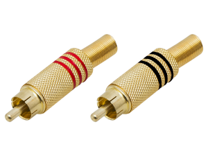 Wtyk cinch gold (RCA)