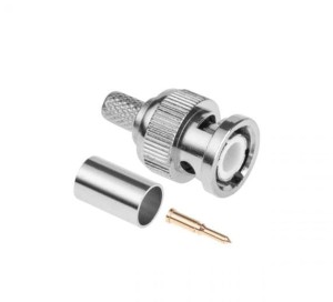 Wtyk BNC zaciskany na kabel RG58