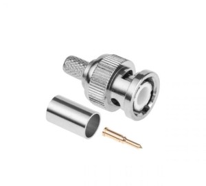 Wtyk BNC zaciskany na kabel RG59