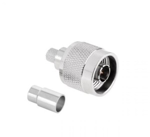 Wtyk typu N na kabel H155 zaciskany