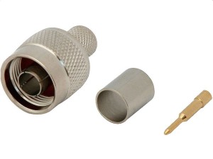 Wtyk typu N na kabel H1000 zaciskany