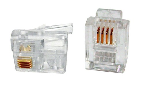 Wtyk telefoniczny WM 6P4C, RJ11