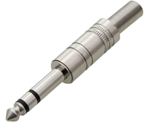 Wtyk Jack 6,3 stereo metal