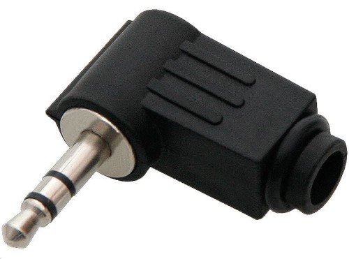 Wtyk Jack 3,5 stereo, kątowy
