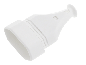 Gniazdo sieciowe płaskie