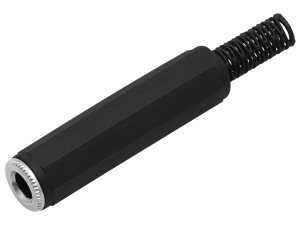 Gniazdo Jack 6.3 stereo na kabel plastikowe