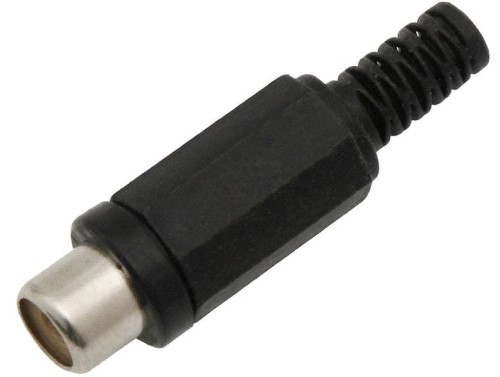 Gniazdo cinch na kabel HQ (RCA)