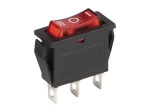 Przełącznik IRS-103-3C ON-OFF-ON czerwony