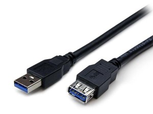 Kabel USB wtyk A - gniazdo A 2m
