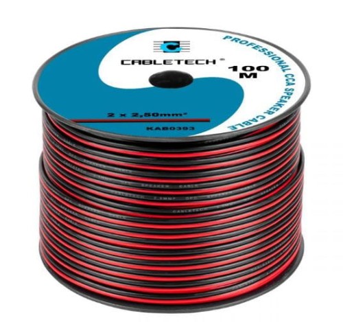 Kabel głośnikowy 2x2,50mm2 CCA