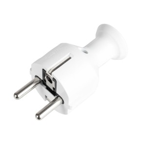 Wtyk sieciowy WT-40 biały, unischuku MONTIS