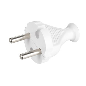 Wtyk sieciowy WT-2 biały MT019-B