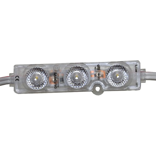 Moduł LED 3x 2835, 6500K, 0,72W, IP67, SAMSUNG