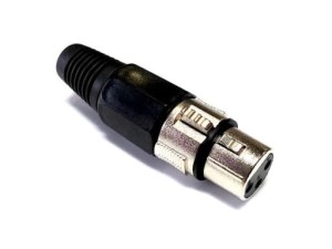 Gniazdo CANON JR 0610 na kabel (XLR)