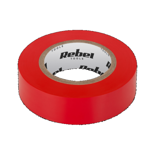Taśma izolacyjna 0,13mm/19mm 10yd REBEL czerwona