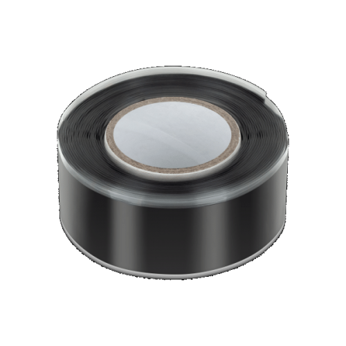 Taśma samowulkanizująca 0,8mm x 19mm x 2,5m czarna, REBEL