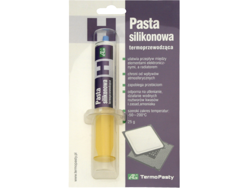 Pasta silikonowa H 25g AG w strzykawce