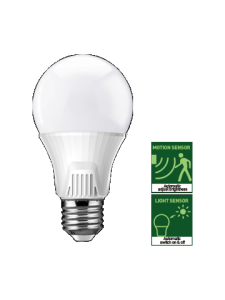 Żarówka LED E27 9W z czujnikiem ruchu, neutralna, WELLMAX Samsung