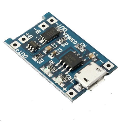 Moduł ładowania akumulatora 18650 z micro USB