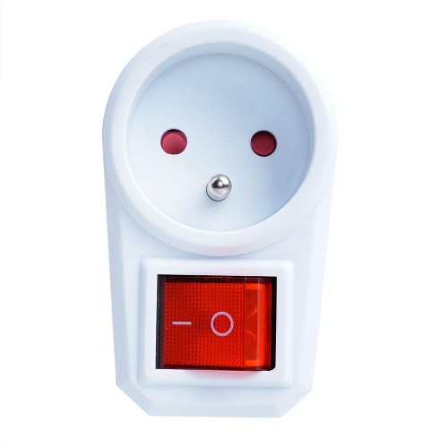 Rozgałęźnik sieciowy Z-7 z wyłącznikiem, 1 gniazdo