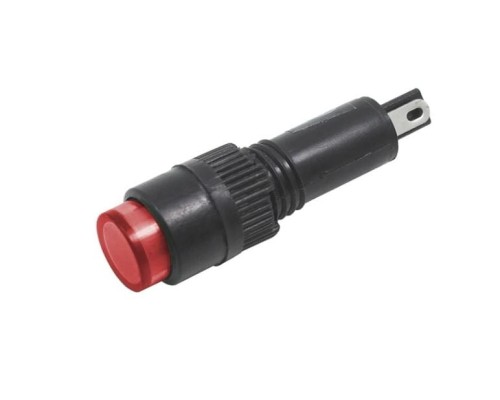 Kontrolka LED 8mm 230V AC, czerwona