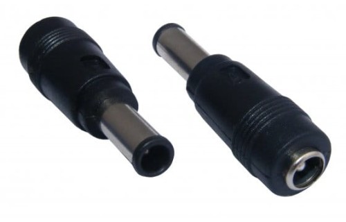 Redukcja DC z 2,1x5,5mm na 4,4x6,5mm + PIN