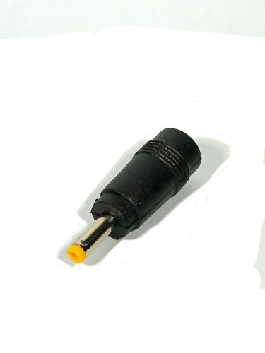 Redukcja DC z 2,1x5,5mm na 1,7x4,0mm, żółty