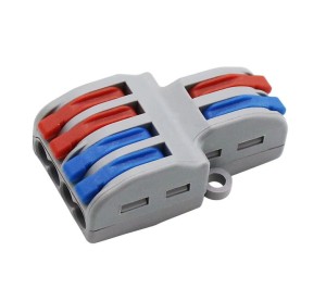 Kostka elektryczna, rozgałęźnik 2->4 SPL-42 250V/32A