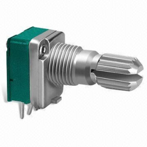 Potencjometr obrotowy 9x11mm, 50kA, logarytmiczny