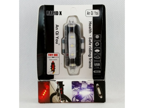 Lampka rowerowa akumulatorowa 15L
