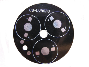 Radiator na 3 LED mocy, płytka