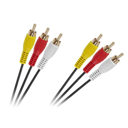 Kabel 3 cinch x 3 cinch, 2m