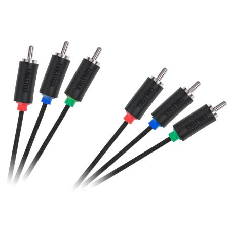 Kabel 3 cinch x 3 cinch, 1,8m, Component, CABLETECH Standard
