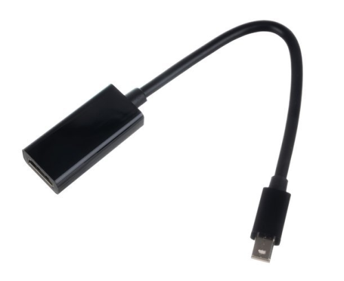 Adapter wtyk mini DisplayPort -> gniazdo HDMI na kablu