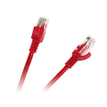 Kabel UTP-K5 1,5m, wtyk - wtyk, czerwony