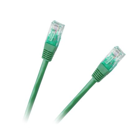 Kabel UTP-K5 1,5m, wtyk - wtyk, zielony