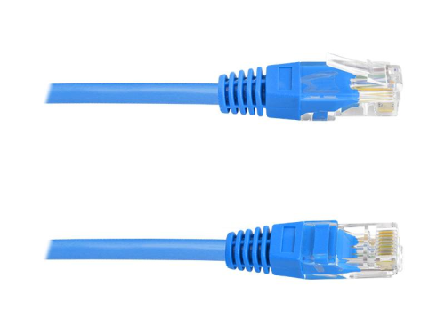 Kabel UTP-K5 5m, wtyk - wtyk, niebieski