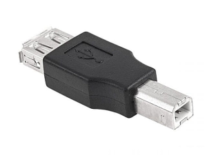 Łącznik USB gniazdo A/wtyk B
