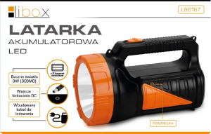 Latarka szperacz akumulatorowa LIBOX LB0167