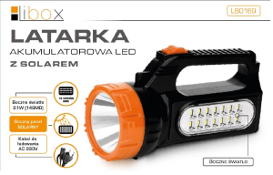 Latarka szperacz akumulatorowa LIBOX LB0169