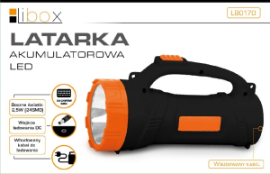 Latarka szperacz akumulatorowa LIBOX LB0170