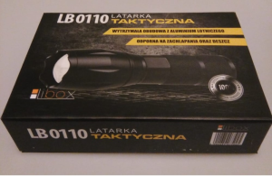 Latarka taktyczna led T6 LB0110