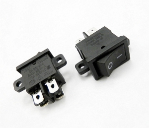 Przełącznik RS-601D 6A/250V czarny