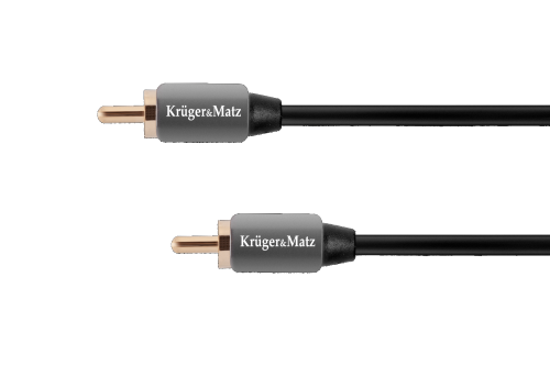 Kabel 1 cinch - 1 cinch, 1,8m, Kruger&Matz