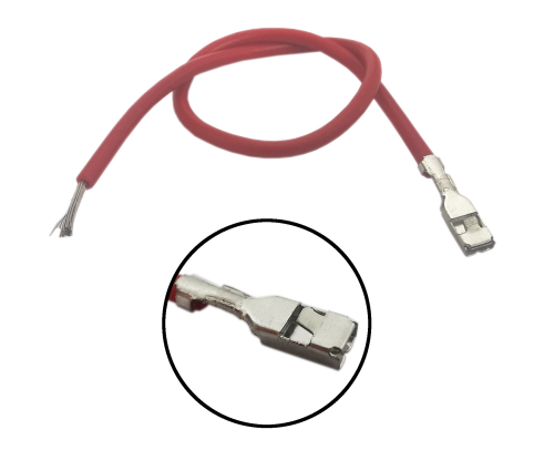 Końcówka konektorowa 2,8mm z kablem 15cm