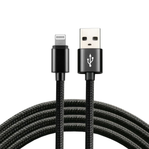 Kabel USB wtyk A - Lightning, Iphone, 2m, 2,4A, EverActive CBB-2IB