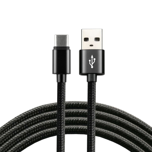 Kabel USB wtyk A - USB typ C, 0,3m, 3A, EverActive CBB-0.3CB