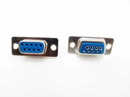 Gniazdo CANON 9-pin na kabel, lutowane